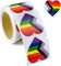 250PCS Progress Pride Heart Stickers – LGBTQ Heart-Shaped Decals for Pride Month